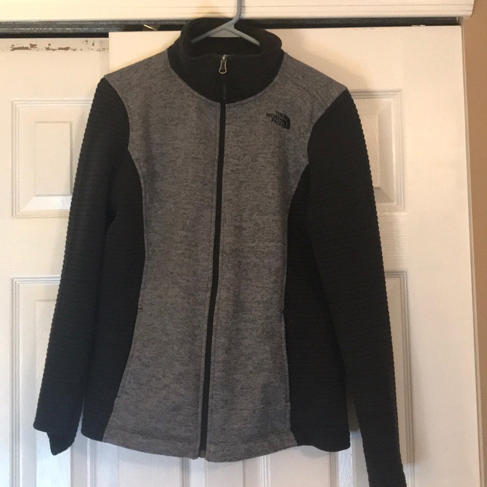 North face zip up jacket